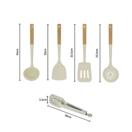 Silicone Kitchen Utensils Set